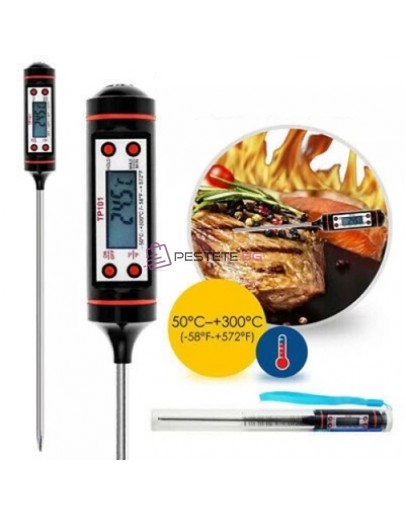 Термометър за измерване температурата на храна и течност